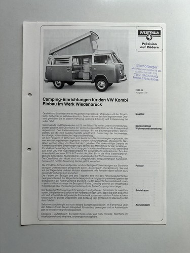 Camping einrichtung kombi - vw,