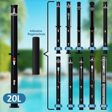 Solardusche Halblang 20L-60L