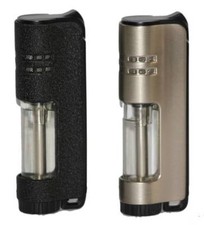 Jet-Feuerzeug Eurojet CS, 2 Motive, edel Sturmfeuerzeug Gasfeuerzeug Turboflamme