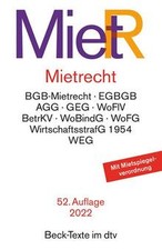 Mietrecht: Mietrecht des BGB (neu/alt) und EGBGB, Wirtsc... | Buch | Zustand gut