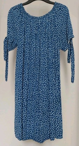 Sommerkleid blau mit