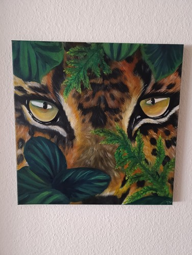 Olgemalde leinwand 40x40 - leinwand,