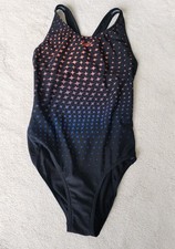 Badeanzug 152  SPEEDO schwarz Sterne Schwimmanzug 1x getragen