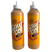 2x 500ml Sau'Cee HOT Extra Hot