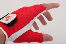 Meinl DG5 Drummerhandschuhe rot ohne Finger Handschuhe Schlagzeug