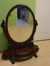 Schmink- Spiegel mit Konsole