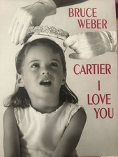 CARTIER I LOVE YOU BY BRUCE WEBER Book New