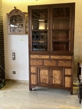 Schrank mit Glasvitrine 203x103x45,5