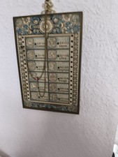 Zister Zinser Alter Steck Kalender 16cm Mal22cm