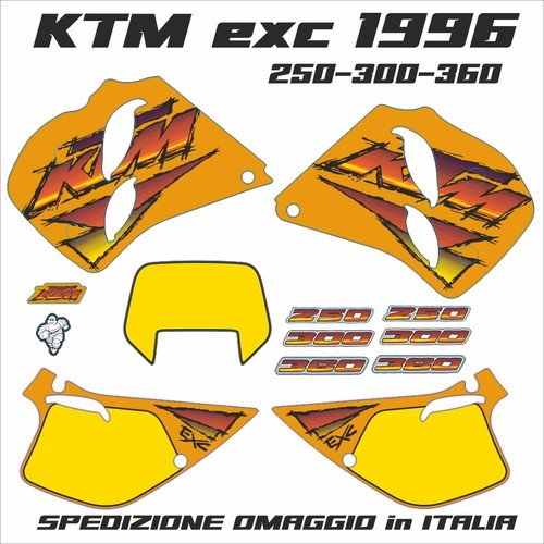 Ktm exc 1996 - ktm, 250-300-