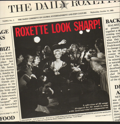 Roxette look sharp album - roxette, cd