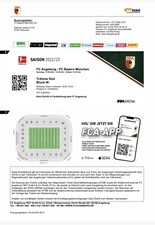Sammlerticket FC Augsburg - FC Bayern München 17.09.2022
