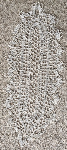 Tischdecke handgestrickt - tischdecke,