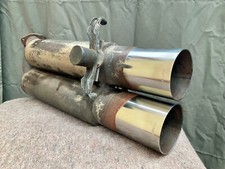 Cult orig. MAE EXHAUST TIPS muffler Endschalldämpfer Mercedes Benz SL 129 ESD 01