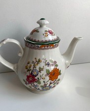 Eschenbach Ceranova Teekanne asiatische Blüte roter Stempel