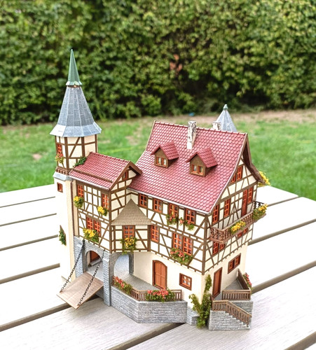 Faller 130385 jagdschloss - h0,