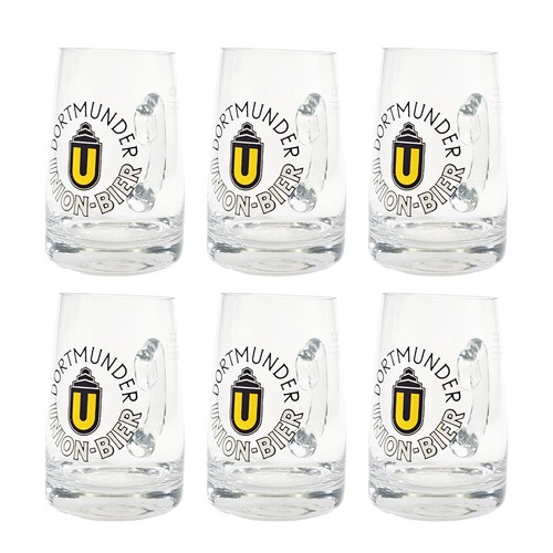 Dortmunder union bierkrug - 6x,