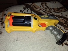 NERF Maverick REV 6 Gun Pistole Blaster N Strike Hasbro , Mit kompletten Magazin