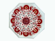 15" Marmor Beistelltischplatte