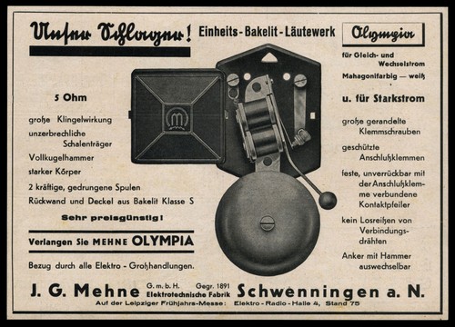Alte werbung 1937 - werbung,