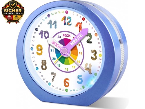 Wecker kinder ohne ticken mit - ticken,