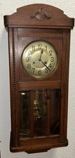 Antike Original H & B (mit Zahnrad)	Haller & Benzing AG Wanduhr Seltene 80 Cm