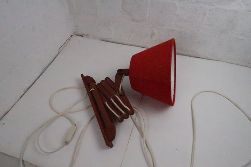 Teak scherenlampe danish - scherenlampe,