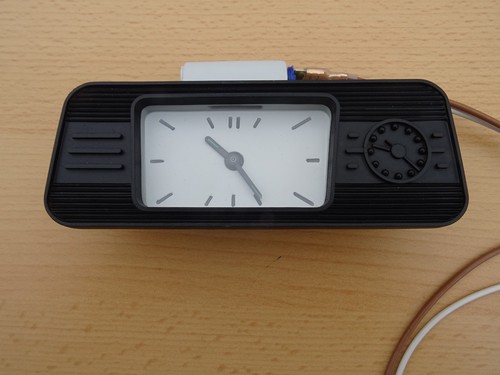 Autouhr uhr schwarz trabant - uhr,