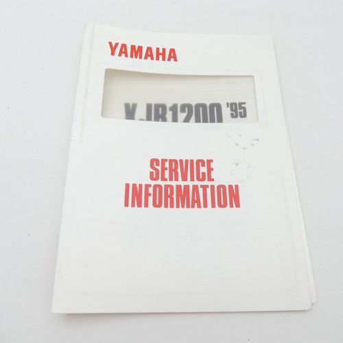 Yamaha xjr 1200 service - 1200,
