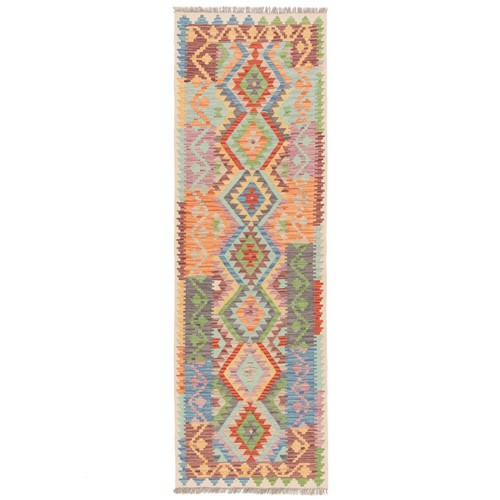 Kelim afghan 243x77 - 243x77, cm