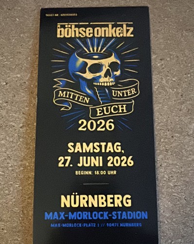 Böhse onkelz tickets - böhse,
