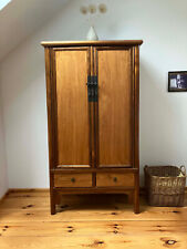 Asia Schrank antik Edelholz massiv H. 185cm China Hochzeitsschrank Kirsche 