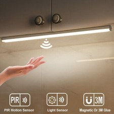 LED Unterbauleuchte Mit Bewegungsmelder Batterie USB Leiste Küche Schrank Licht