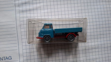 1/87 WIKING Sondermodell Hanomag Kurier Pritsche blau/rot ohne OVP