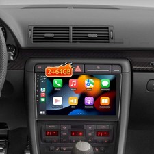9" Für Audi A4 8E B6 B7 2000-2009 CarPlay Autoradio GPS Navi BT Android 15 2+64G