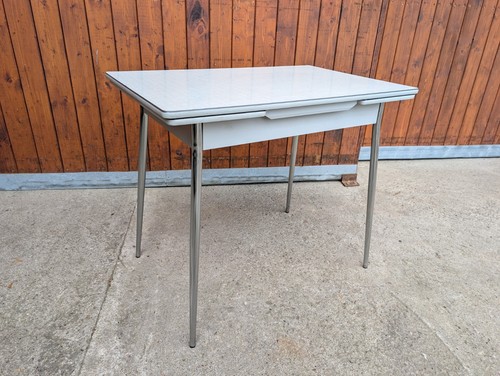 50er esstisch vintage chrom - vintage,