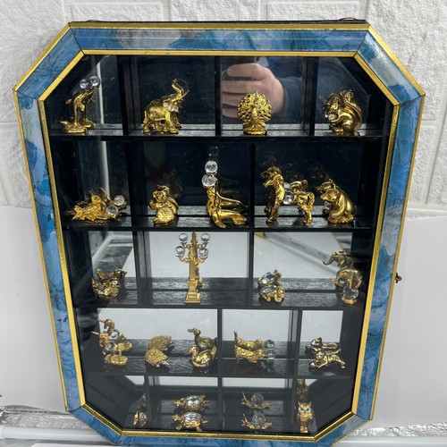 Vergoldete miniatur figuren - 22,