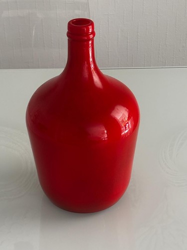 Vintage glasvase bodenvase - vintage,