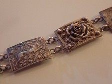 Silber Antik Armband Punze