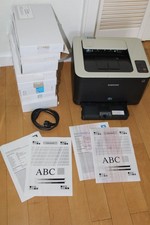 Samsung CLP-325 Farb-Laserprinter-Drucker + Toner  (4xBlau,3xBlack ,1xRed)