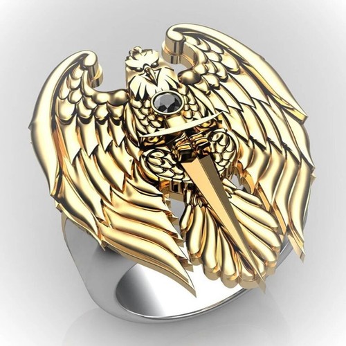 Schöner adler engelflügel - schöner,