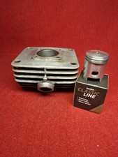 Simson S51 orig. DDR Zylinder frisch gehont mit neuem King Kong Kolben.