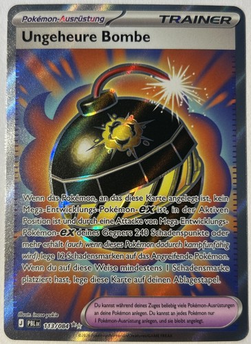 Pokemon ungeheure bombe - pokemon,