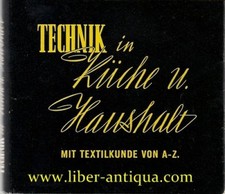 Technik in Küche und Haushalt
