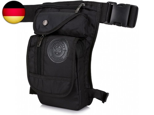 Beintasche motorrad canvas - motorrad,
