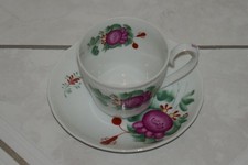 Set Tasse u Untertasse Heiko Blume Friesenmuster Friesenrose Rose