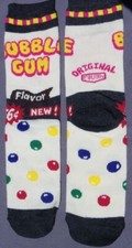 Paar Herren Damen Socken 36 37 38 39 FANTASIE Bubble Gum Flavor Beige NEU