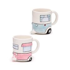 HOME IS WHERE YOU PARK IT NEUHEIT 3D WOHNWAGEN KAFFEEBECHER TASSE NEU IN GESCHENKBOX PUK