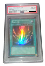 YuGiOh! Raigeki - PSA 8 - 2002