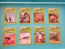 Micky Maus Sammelkarten 8 Stück Tiere und ihre Jungen